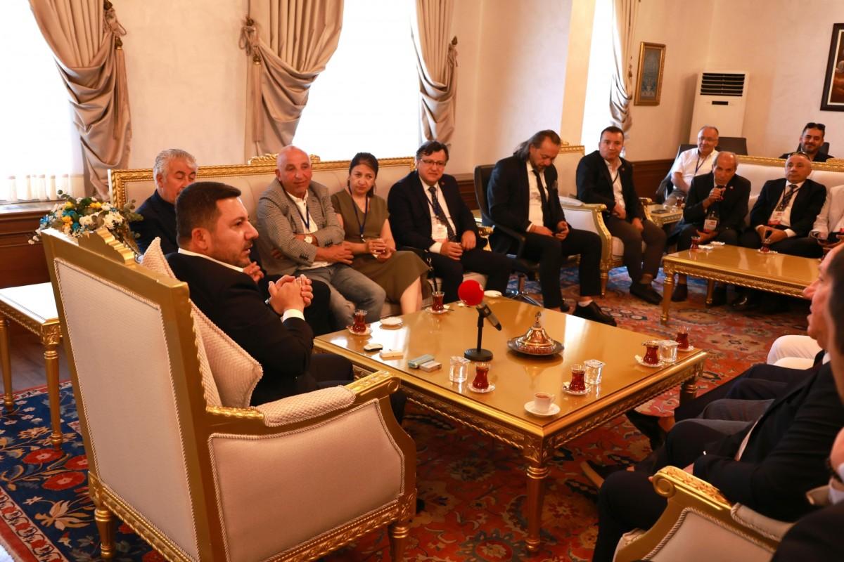 Türkiye Gazeteciler Konfederasyonu Heyeti Nevşehir Belediyesinde Türkiye Gazeteciler Konfederasyonu Heyeti Nevşehir Belediyesinde