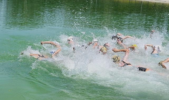 Osmangazi'de Akuatlon heyecanı Osmangazi'de Akuatlon heyecanı