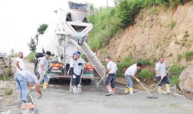 Canik Belediyesi'nden Kırsalda Ulaşım Hamlesi Canik Belediyesi'nden Kırsalda Ulaşım Hamlesi