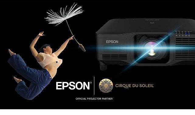 Epson, Cirque du Soleil'in Avrupa'daki gösterisinin resmi projektör ortağı oldu Epson, Cirque du Soleil'in Avrupa'daki gösterisinin resmi projektör ortağı oldu