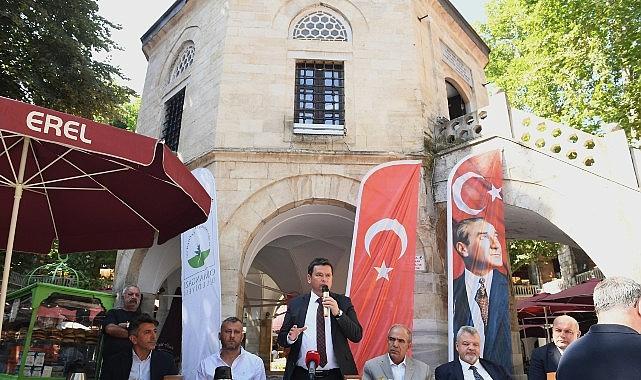 Başkan Aydın müjdeyi verdi Kozahan aslına uygun yenileniyor Başkan Aydın müjdeyi verdi Kozahan aslına uygun yenileniyor