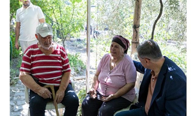 Yanan yerleşim yerlerinde barınma sorununa hızlı çözüm Yanan yerleşim yerlerinde barınma sorununa hızlı çözüm