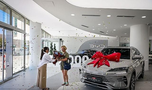 BYD'nin En Çok Tercih Edilen Modeli SEAL U, 20.000'inci Teslimatına Ulaştı BYD'nin En Çok Tercih Edilen Modeli SEAL U, 20.000'inci Teslimatına Ulaştı