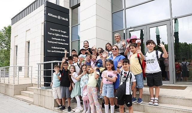 Allianz Teknik'ten çocuklara deprem farkındalık eğitimi Allianz Teknik'ten çocuklara deprem farkındalık eğitimi