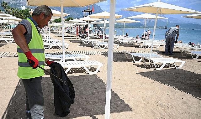 Kemer Belediyesi'nin mavi bayrak gururu