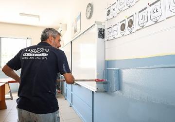 Narlıdere Belediyesi'nden okullara bakım onarım desteği
