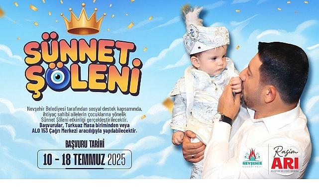 Nevşehir Belediyesi Sünnet Şöleni İçin Kayıtlarımız Başladı Nevşehir Belediyesi Sünnet Şöleni İçin Kayıtlarımız Başladı