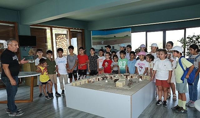 Nilüfer'de çocuklar arkeoloji ile tanışıyor Nilüfer'de çocuklar arkeoloji ile tanışıyor