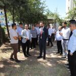 Prof. Dr. Mehmet Şirik, Kahta Devlet Hastanesi’nde yatırım projeleri yerinde incelendi