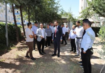 Prof. Dr. Mehmet Şirik, Kahta Devlet Hastanesi’nde yatırım projeleri yerinde incelendi