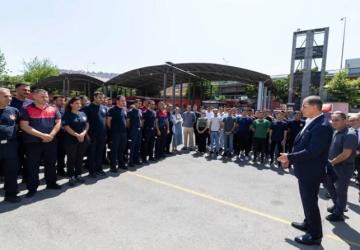 Başkan Tugay’dan İzmir’in Ateş Savaşçılarına Teşekkür Mesajı