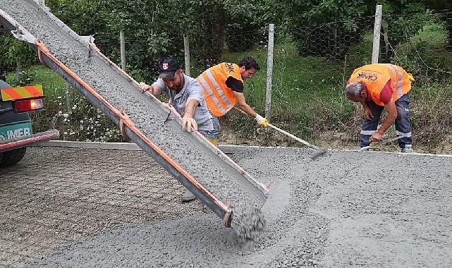 Başkan Sandıkçı: “Canik'imizi güvenli ve konforlu yollarla donatmaya devam ediyoruz"
