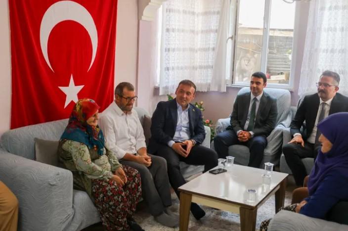 Vali Sözer’den Şehit Osman Er’in Ailesine Anlamlı Ziyaret