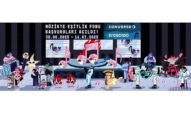 Kreşendo ve Converse Ortaklığıyla “Müzikte Eşitlik Fonu" Başvuruları Başladı Kreşendo ve Converse Ortaklığıyla “Müzikte Eşitlik Fonu" Başvuruları Başladı