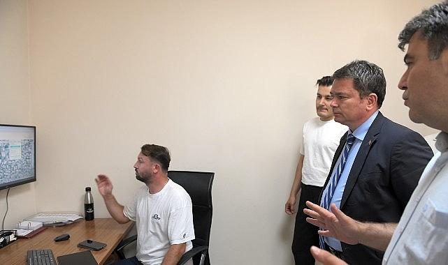 Osmangazi'de temizlik çalışmalarına yapay zeka dokunuşu