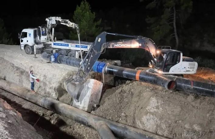 Alanya’nın İçme Suyu Altyapısı Güçleniyor Alanya’nın İçme Suyu Altyapısı Güçleniyor