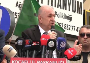 Ümit Özdağ'dan 'süreç ittifakı' çıkışı: 'Tek başıma kalsam dahi karşısında duracağım'