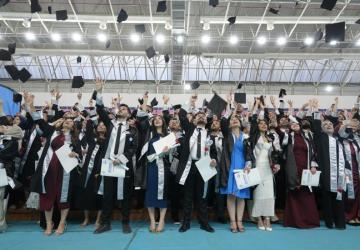 Adıyaman Üniversitesi Tıp Fakültesi 7. dönem mezunlarını gururla uğurladı