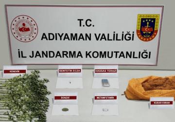 Adıyaman’da uyuşturucuya ağır darbe 43 şüpheliden 8’i tutuklandı