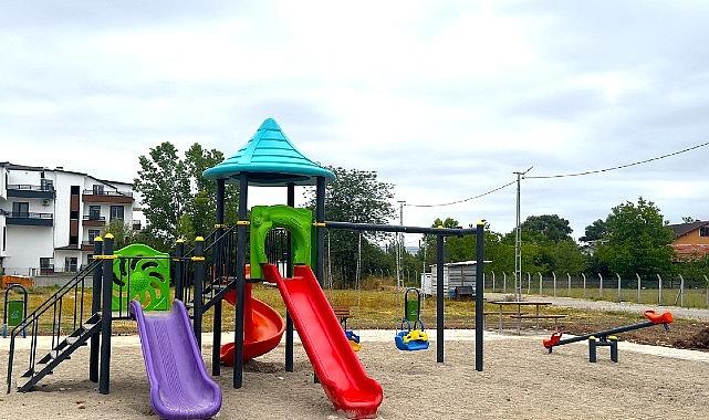 Kartepe'de Çocuklara Yeni Oyun Alanı Kartepe'de Çocuklara Yeni Oyun Alanı