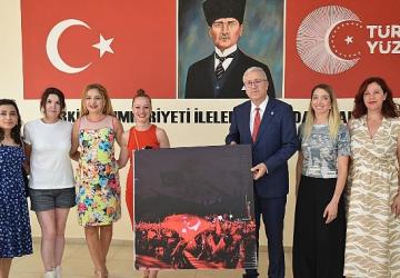 EÜ'de “15 Temmuz Demokrasi ve Milli Birlik: Zaferin Adı Türkiye" sergisi açıldı