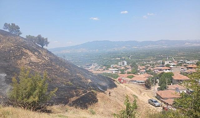 Turgutlu Derbent'teki Yangın Büyümeden Söndürüldü