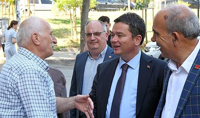 Başkan Aydın, Kırcaali Mahallesi sakinleriyle buluştu Başkan Aydın, Kırcaali Mahallesi sakinleriyle buluştu