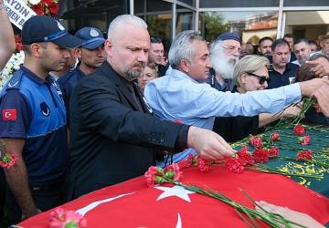 Menemen Belediyesi'nde Tahir Şahin'e son görev