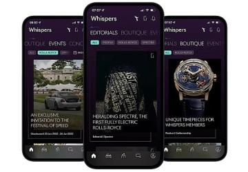Rolls-Royce sahiplerine özel bir dünya; Whispers