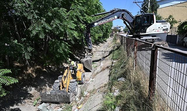 Fevzi Çakmak Mahallesi'nde Sulama Kanalları Temizlendi