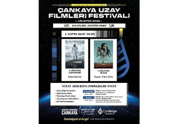 Çankaya'da Uzay Filmleri Festivali 2 Ağustos'ta Başlıyor