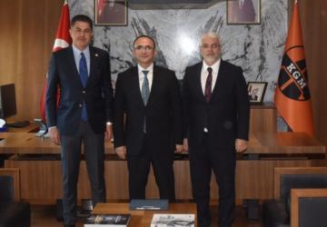 Milletvekili Şan ve İl Başkanı Kablan, Karayolları Genel Müdürü ile Adıyaman’daki ulaştırma yatırımlarını görüştü