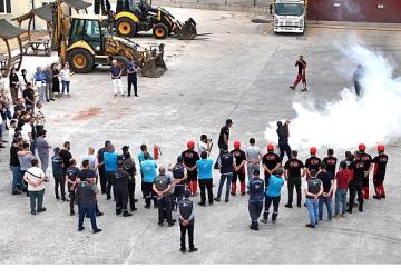 Kartepe Belediyesi'nde Gerçeğini Aratmayan Tatbikat