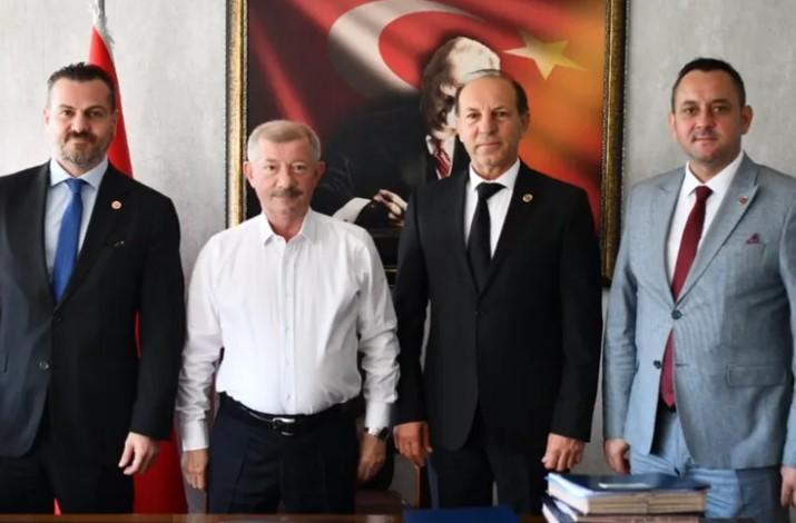 Keşan’ın Yeni Kaymakamı Aziz Mercan’a Nezaket Ziyaretleri Devam Ediyor Keşan’ın Yeni Kaymakamı Aziz Mercan’a Nezaket Ziyaretleri Devam Ediyor