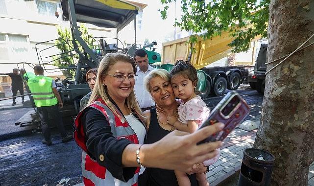 Şenlikköy'ün sokakları yenileniyor.