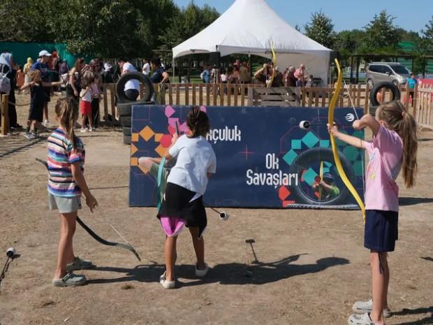 Sakarya Millet Bahçesi’ne Sporla Kültürel Dokunuş