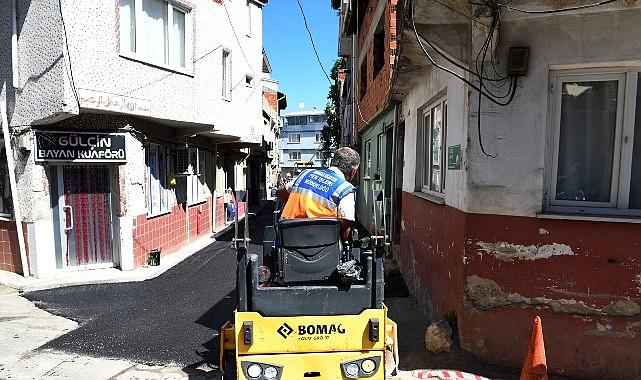 Osmangazi'nin yollarında yoğun asfalt mesaisi Osmangazi'nin yollarında yoğun asfalt mesaisi