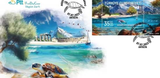 PTT, “Akdeniz 2025” İçin Özel İlkgün Zarfı Yayımladı