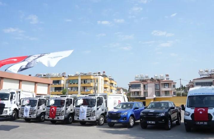 Milas Belediyesi Hizmet Kalitesini Artırmak İçin Araç Filosunu Güçlendiriyor Milas Belediyesi Hizmet Kalitesini Artırmak İçin Araç Filosunu Güçlendiriyor