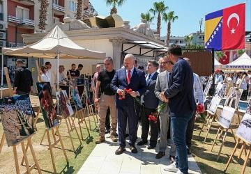 Srebrenitsa Soykırımı Menemen'de unutulmadı