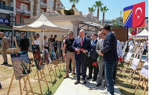 Srebrenitsa Soykırımı Menemen'de unutulmadı Srebrenitsa Soykırımı Menemen'de unutulmadı