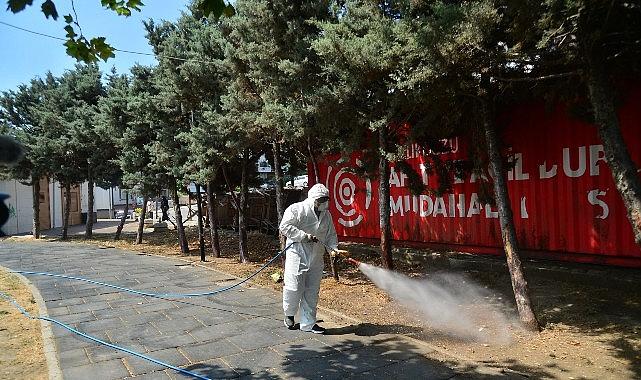 Kene ve Haşerelerle Mücadele İçin İlaçlama Çalışmaları Başladı Kene ve Haşerelerle Mücadele İçin İlaçlama Çalışmaları Başladı