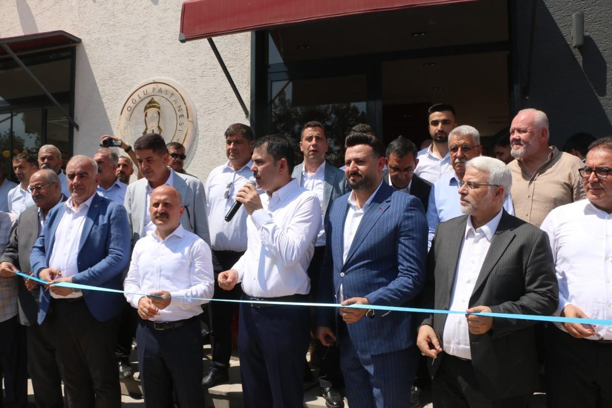 Bakan Murat Kurum Adıyaman Kent Meydanı’nda iki iş yerinin açılışını yaptı - Videolu Haber