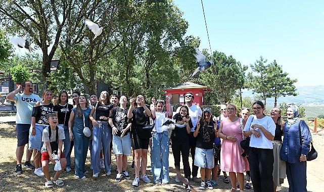 Bosnalı öğrenciler Osmangazi'de hayvan sevgisiyle buluştu