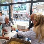 Başkan Ovalıoğlu Dev Kazanda Aşure Kaynattı