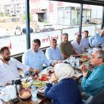 Büyükgöz, Barış Mahallesi Esnafıyla Bir Araya Geldi