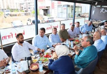 Büyükgöz, Barış Mahallesi Esnafıyla Bir Araya Geldi