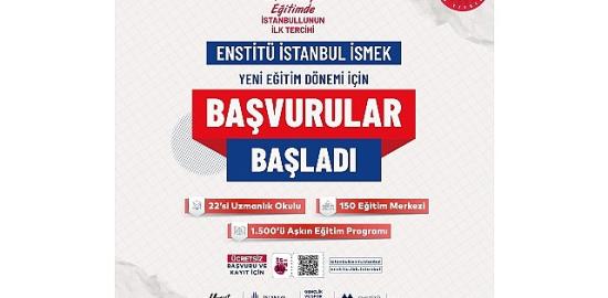 Enstitü İstanbul İSMEK'e 48 Saatte 185 Bin Başvuru
