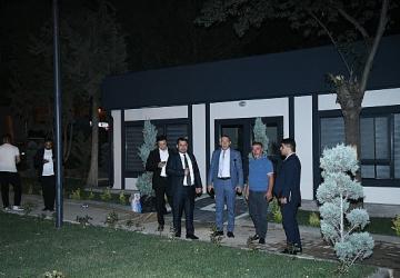 Sancak Parkı ve Çay Bahçesi Yenileme Çalışmaları Sürüyor