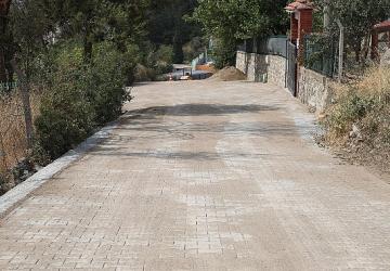 Geyve'de Parke Taşı Çalışmaları Tüm Hızıyla Devam Ediyor